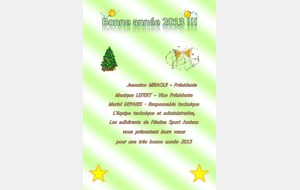 Bon Noël et Bonne Année 2013